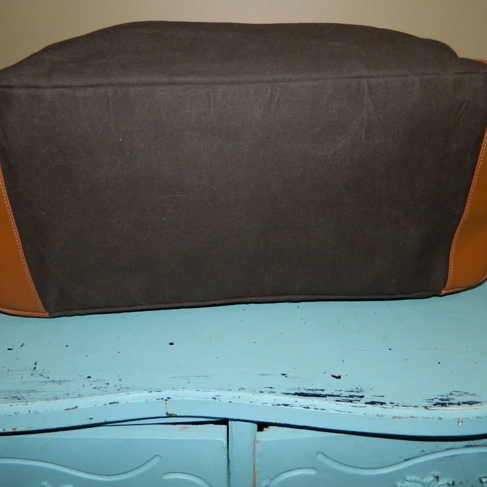 Mark & Graham Beckett Waxed & Leather Weekender Travel Bag